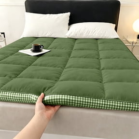 Super Soft And Ultra-thin Super Mattress Topper, Double Size FoldableMattress Topper, Suitable ForBed Frames, Bedroom, Guest Room, Dorm