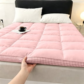 Super Soft And Ultra-thin Super Mattress Topper, Double Size FoldableMattress Topper, Suitable ForBed Frames, Bedroom, Guest Room, Dorm