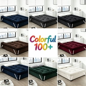 Super Soft And Ultra-thin Super Soft Sofa, Double Size FoldableMattress Topper, Suitable ForBed Frames, Bedroom, Guest Room, Dorm