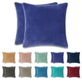 thumbnail image 1 of Super Soft Anti-Static Fleece Square Pillowcover 18"x18" (set of 2), 1 of 4