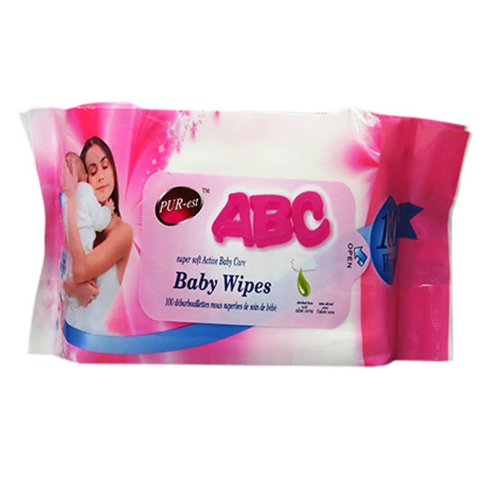 Super Soft Baby Wipes Aloe Vera (100 Wipes In 1 Pack) (Pack of 3) By