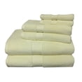 thumbnail image 1 of Super Soft Bamboo Cotton Blend 6-Piece Towel Set - Ivory, 1 of 2