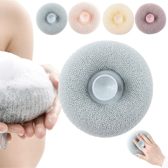 Super Soft Bath Sponge Flower,2023 New Super Soft Bath Sponge Flower,Sucker Bath Flower Sponge,Bath Sponge Cleaning Brush,Exfoliating Bath Ball Shower Brushes,For Adults Children