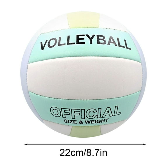 Super Soft Beach Volleyball | Official Size 5 for Indoor & Outdoor Play | Waterproof PVC Training Volleyball for Beginners & Gym Use | Competition Standard