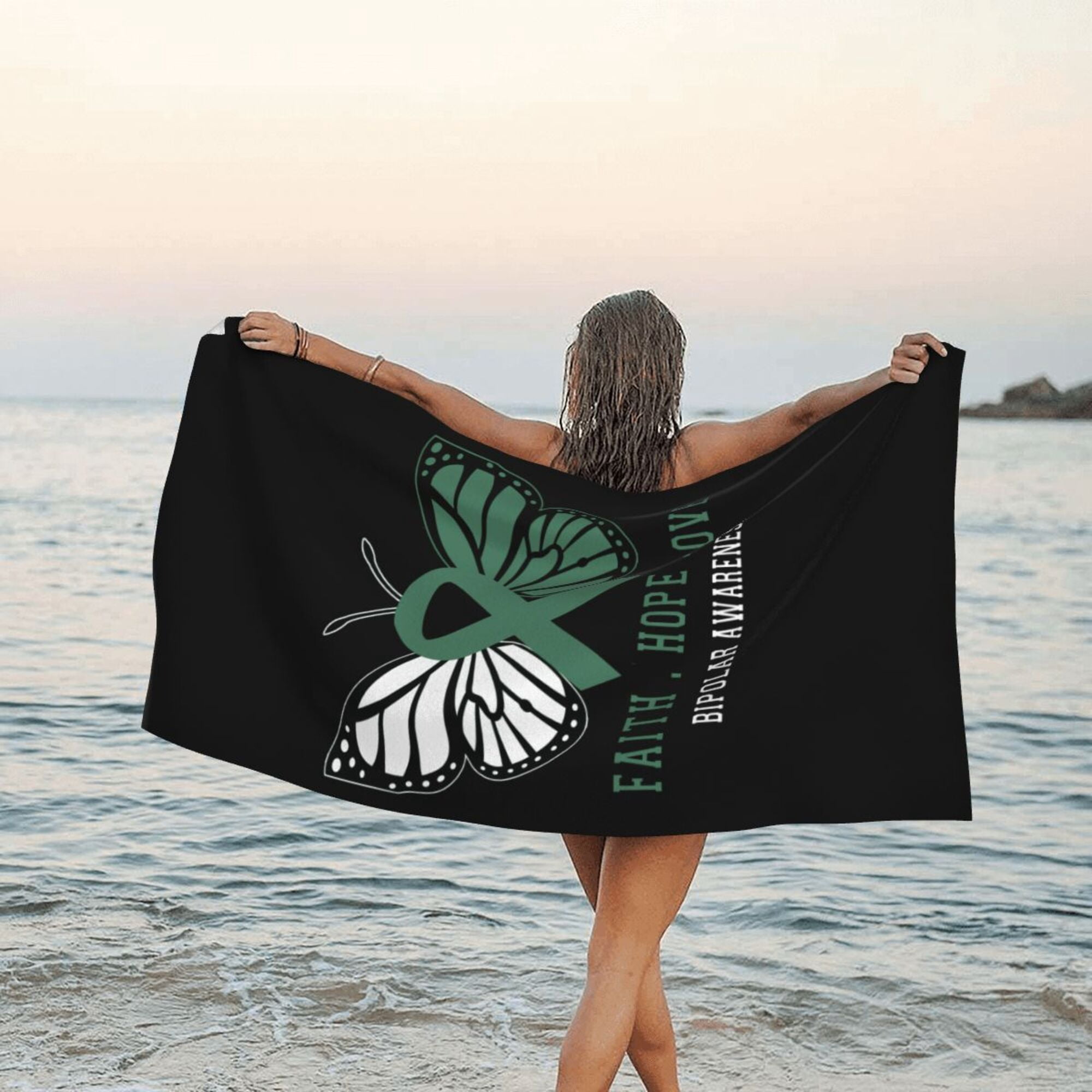 Butterfly Effect Quick Dry Beach Towel