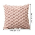 thumbnail image 1 of Super Soft Cozy Decorative Throw Pillow Covers Fuzzy Plush Faux Fur Luxury Cushion Cover Pillowcase for Sofa Couch Bed Living Room, 20" x 20", 1 of 7