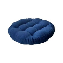 Super Soft Cushion Round Memory Foam Seat Cushion, Floor Cushions Pillows Patio Seat Cushion Pads Square Chair Pad for Indoor/Outdoor Home Office Chairs Sitting 17" x 17" Throw Pillow