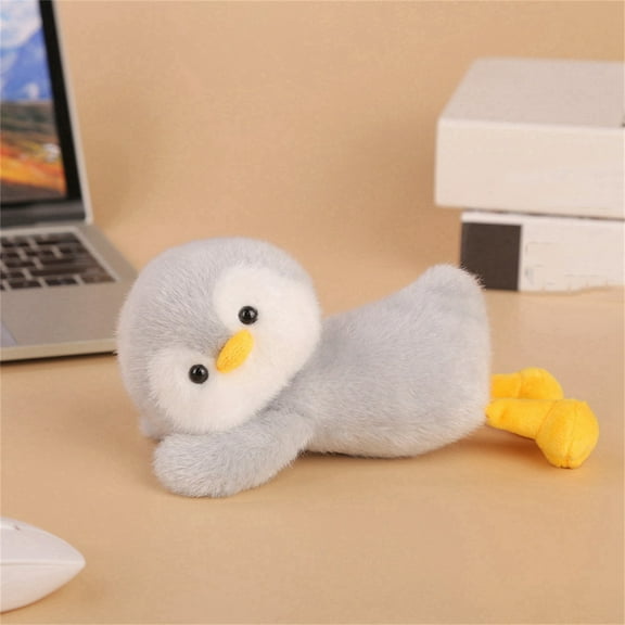 Super Soft Cute Christmas Penguin Doll P Stuffed Animal Toy Gift for adults adult, Desktop Bedroom Decoration Ornament, Birthday Present, Cuddly Toy, Fluffy Pie, Kawaii Animal