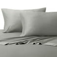 thumbnail image 1 of Super Soft Deep Pocket Bamboo Sheets Cotton Blended 300TC by Royal Tradition- King - Gray, 1 of 2