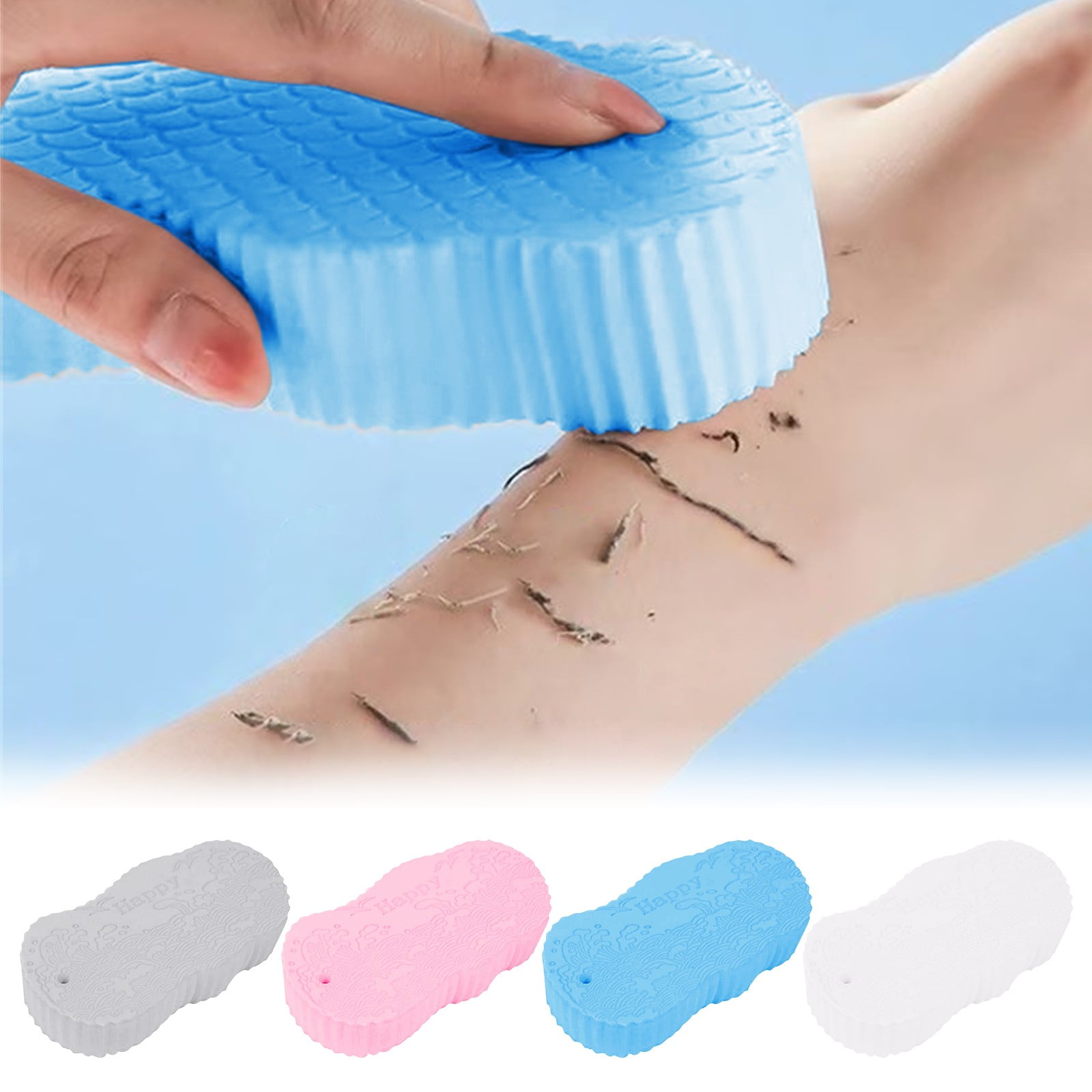 Super Soft Exfoliating Bath Sponge 4 PC Magic Exfoliating Bath Sponge ...