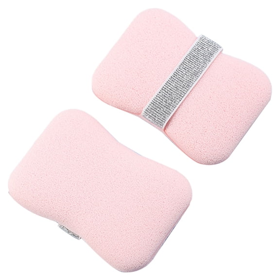 Super Soft Exfoliating , Magic Body Shower Sponge ,Spa Scrub Exfoliator Dead Skin Remove ReusableSponge,Soap Sponge Exfoliating Body & Shower Sponge for Men & Women(Light Pink,3x5")