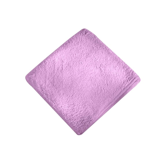 Super Soft Flannel Throw Blanket, Comfortable Premium Silky Lightweight Bed Blanket All Season Use 19.68x27.56Inch Purple