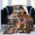 thumbnail image 1 of Super Soft Flannel Throw Jj Maybank Rudy Pankow Blanket 80"X60" For Bed, Sofa, Camping, Cold Cinema Or Travel,Gift For Your Family And Friend, 1 of 4