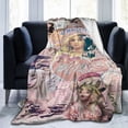thumbnail image 1 of Super Soft Flannel Throw Melanie Martinez Blanket 40"X30" For Bed, Sofa, Camping, Cold Cinema Or Travel,Gift For Your Family And Friend, 1 of 4