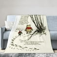 thumbnail image 1 of Super Soft Flannel Throw Winnie The Pooh Blanket 60"X50" For Bed, Sofa, Camping, Cold Cinema Or Travel,Gift For Your Family And Friend, 1 of 8