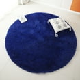 thumbnail image 1 of Super Soft Fluffy Floor Rug Washable Shag Rug Round Shaggy Area Rug Bedroom Dining Room Anti-skid Carpet Yoga Mat Child Play Mat, 4ft x 4ft, 5.3ft x 5.3ft, 6ft x 6ft, 1 of 7
