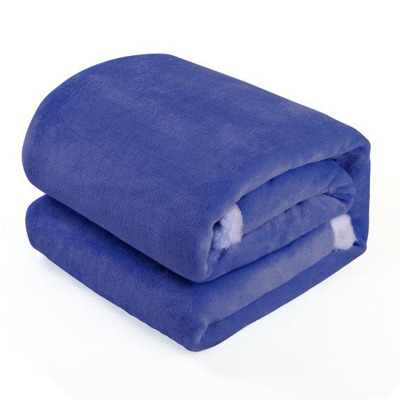 Super Soft Fluffy Snugly Solid Flannel Fleece Throws For Sofa Bed Blankets