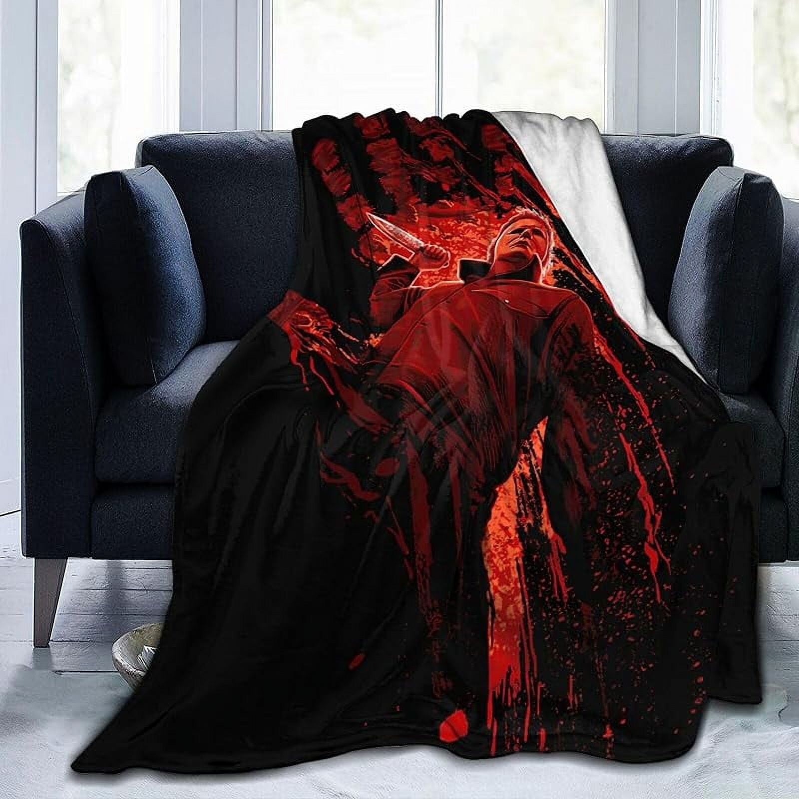 Super Soft Horror Movie Watching Blanket 50"x60" Halloween Christmas