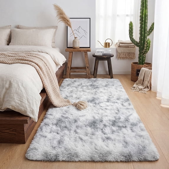 YEERSWAG Area Rugs for Living Room Shaggy Area Rug Indoor Anti-Skid Washable Fluffy Rug,Bedroom Dining Room Carpet Floor Mat,32" x 63"