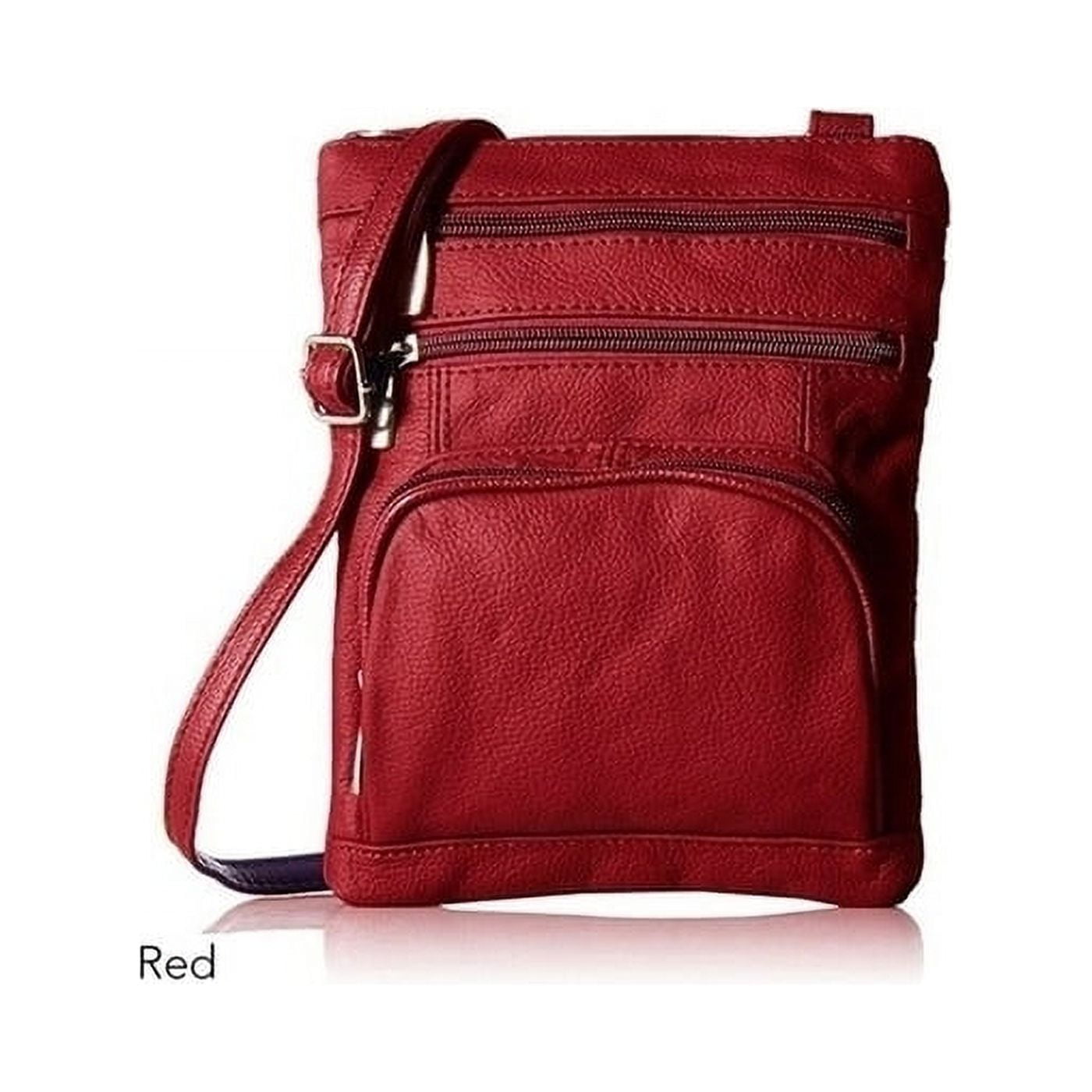 Super Soft Leather Plus Size Crossbody Bag