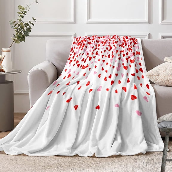 Super Soft Light Weight Blanket Prints Fleece Throw, All Year Round Home Decor, Fuzzy Warm and Cozy Throws, Couch and Gift, 50 x 60inch (Brown, 50X60)