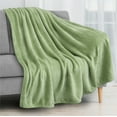thumbnail image 1 of Super Soft Lightweight Fleece Warm Throw Blanket for Couch Sofa Bed Microfiber, 1 of 11