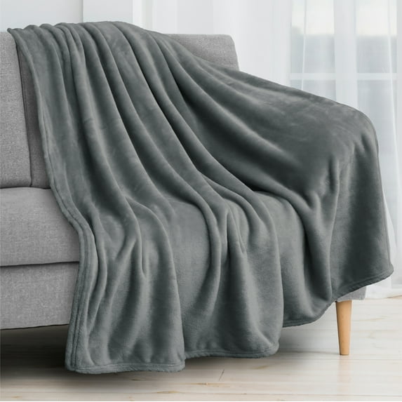 Super Soft Lightweight Fleece Warm Throw Blanket for Couch Sofa Bed Microfiber