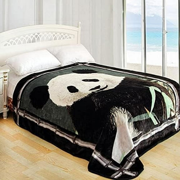 Super Soft Luxury Twin Size Blanket 60"X80"-Panda