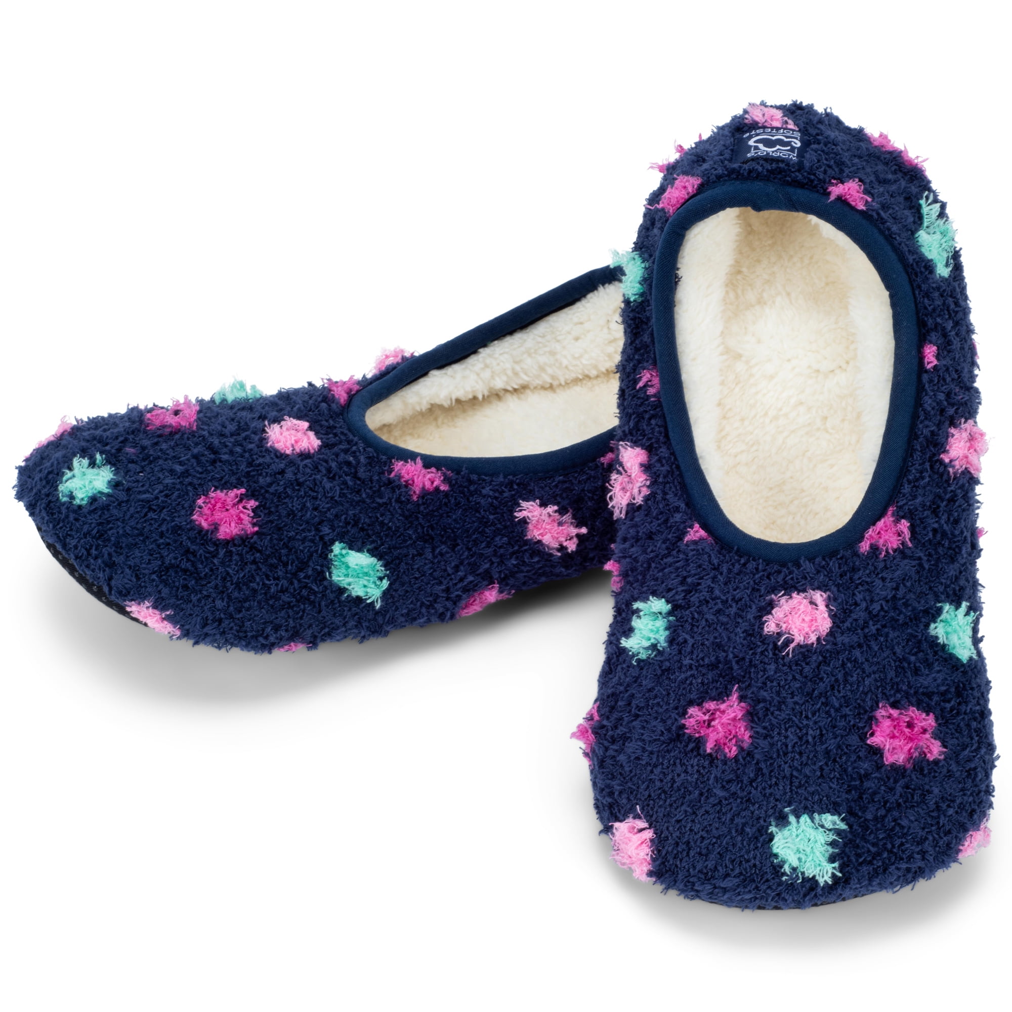 Super Soft Cozy Women's Slippers - Grey, Small (Fits Shoe Sizes 5.5-7) With Slip-Resistant Sole - View #3