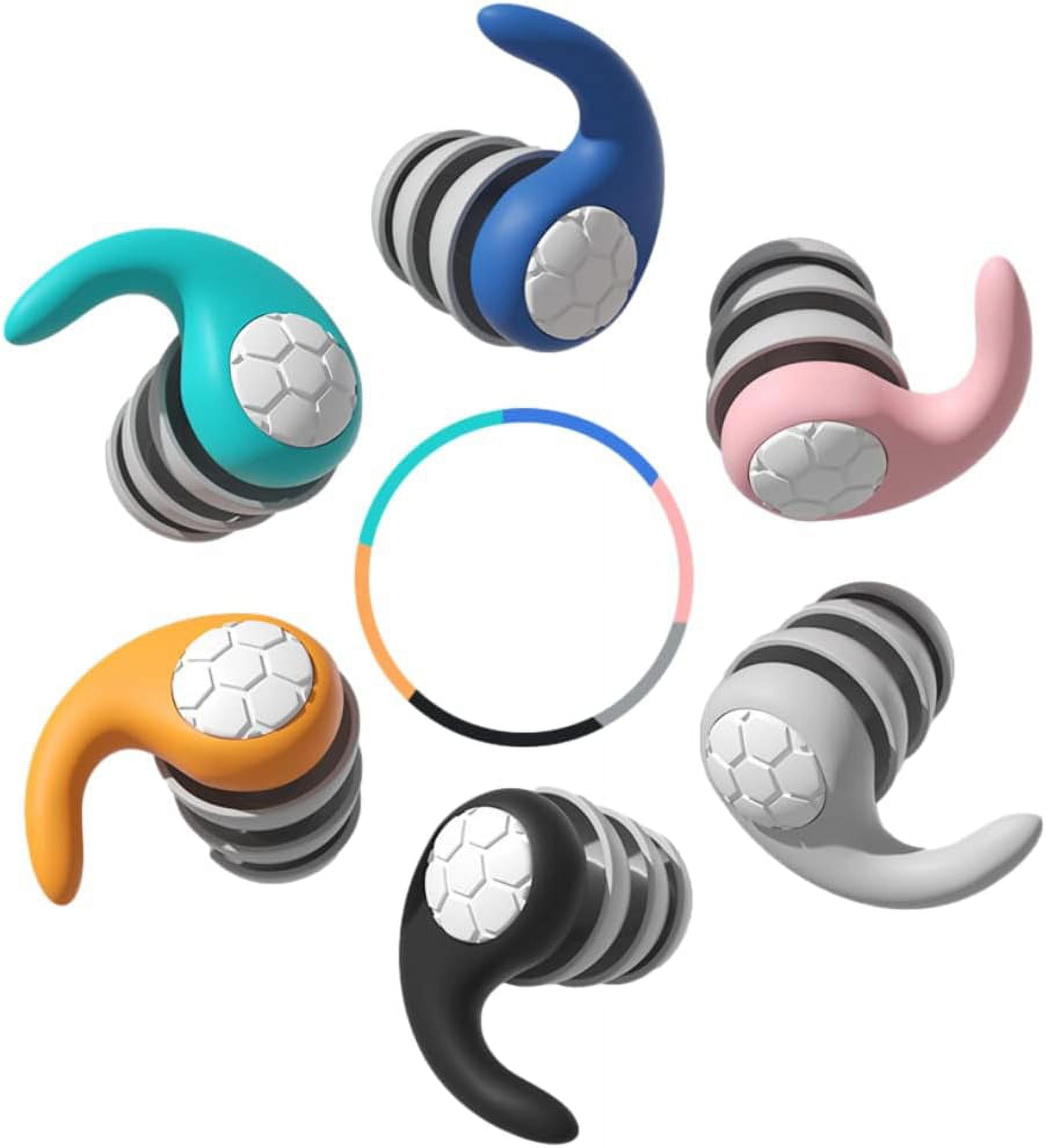 Super Soft Noise Canceling Earplugs, Nap Soft Silicone Earplugs, Sleep