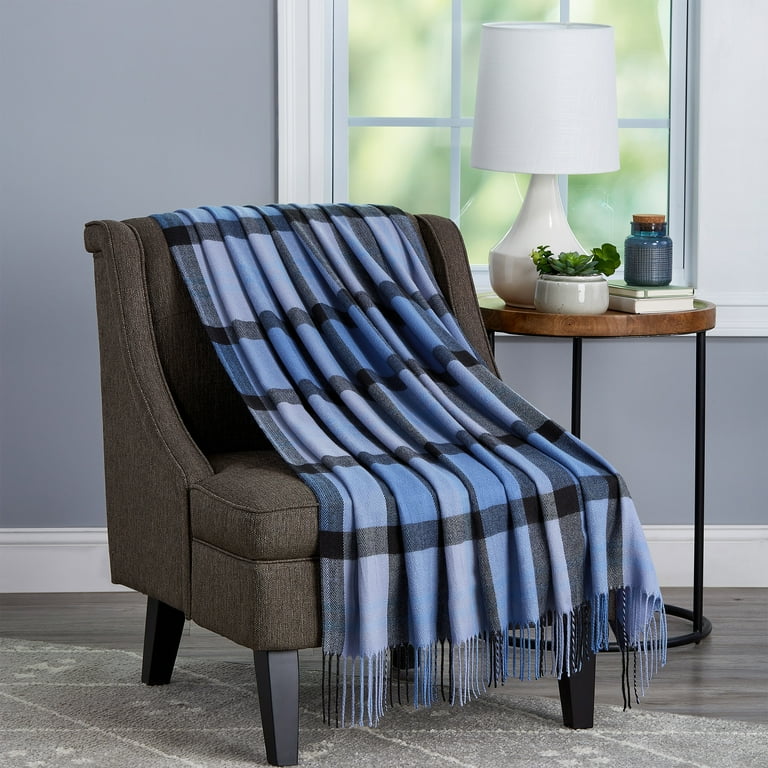 Vintage plaid blanket hotsell