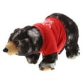 thumbnail image 1 of Super Soft Plush Dollibu Standing Wild Black Bear Red I Love You Shirt Valentines Plush, 1 of 5