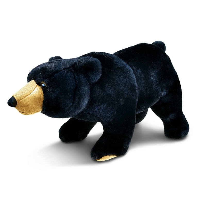 Super Soft Plush Wild Large Black Bear