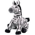thumbnail image 1 of Super Soft Plush Wild Life Artist Conservation Critters Zebra Plush, 1 of 2