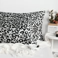 thumbnail image 1 of Super Soft Satin Pillowcase Set of 2, Hair-friendly Satin Pillow Case with Envelope Closure, Standard Size, 20 x 26 inches, Leopard, 1 of 7