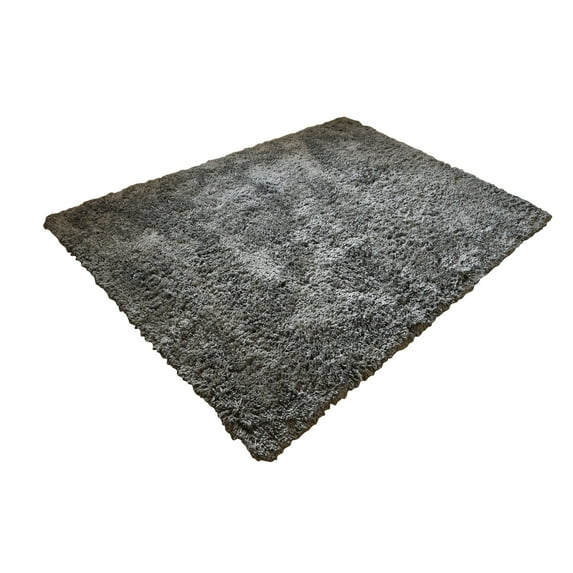 Super Soft Shag Rug Gray Premium Microfiber Handmade Shaggy Area Rug, Living room, Bedroom Décor, 5' x 7' ft