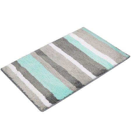 Super Soft Shaggy Bathroom Rugs, Absorbent Thick Non Slip Microfiber Bath Rugs, Quick Dry Machine Washable Bath Mat for Bathroom Floor A2