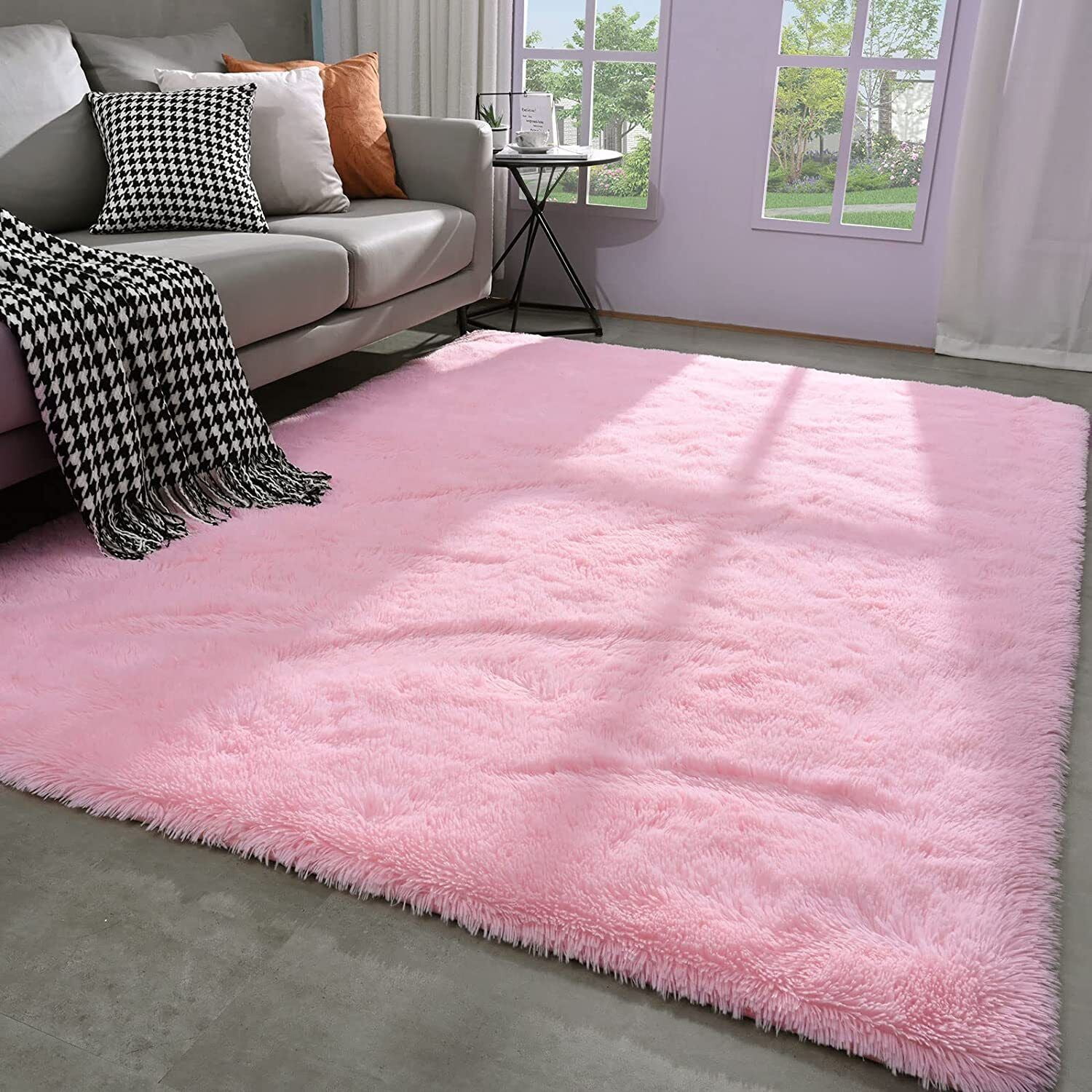 Super Soft Shaggy Rugs Fluffy Carpets, Indoor Modern Plush Area Rugs ...