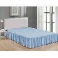 thumbnail image 1 of Super Soft Solid Brushed Microfiber 14" Gathered Bed Skirt/ Dust Ruffle, 1 of 6