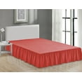 thumbnail image 1 of Super Soft Solid Brushed Microfiber 14" Gathered Bed Skirt/ Dust Ruffle, 1 of 6