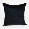 thumbnail image 1 of Super Soft Solid Color Black Decorative Accent Pillow, 1 of 4