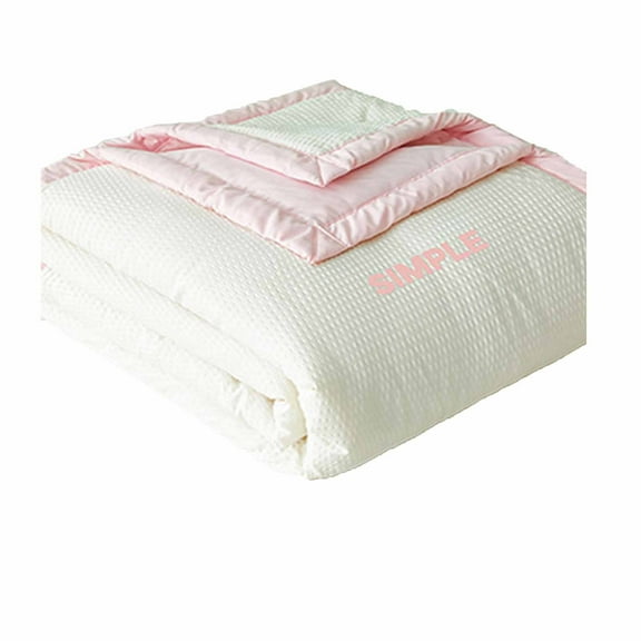 Super Soft Summer Quilt, Breathable Thin Quilt, Cool Summer Bedspread, Lightweight Dormitory Quilt, Comforting Sleep Essential