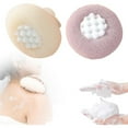 Super Soft Sunflower Suction Cup Bath Ball, 2024 Upgraded Loofah Sponge