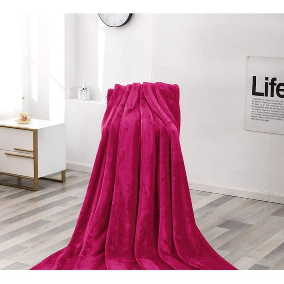 Super Soft Thick Ultra Plush Premium Luxury Warm Cozy Microfiber Fleece Flannel Throw Picnic Sofa Couch Bed Blanket