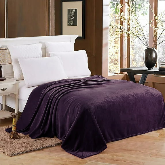 Super Soft Thick Ultra Plush Premium Luxury Warm Cozy Microfiber Fleece Flannel Throw Picnic Sofa Couch Bed Blanket
