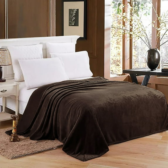 Super Soft Thick Ultra Plush Premium Luxury Warm Cozy Microfiber Fleece Flannel Throw Picnic Sofa Couch Bed Blanket