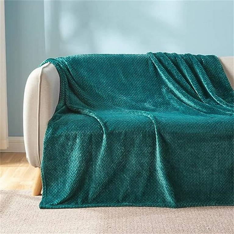 Super Soft Throw Blanket Dark Teal Throw 50 x 60 Walmart
