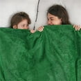 thumbnail image 1 of Super Soft Throw Blanket Emerald Green - Throw (50" x 60"), 1 of 5