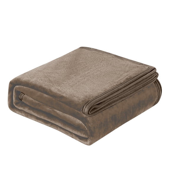 Super Soft Throw Blanket Ivory Premium Silky Flannel Fleece 3D Checkered Lightweight Bed Blanket All Season Use (Ivory Checkered, Throw(50"x70"))