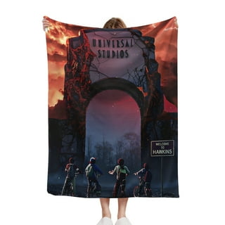 Stranger Things Throw Blanket